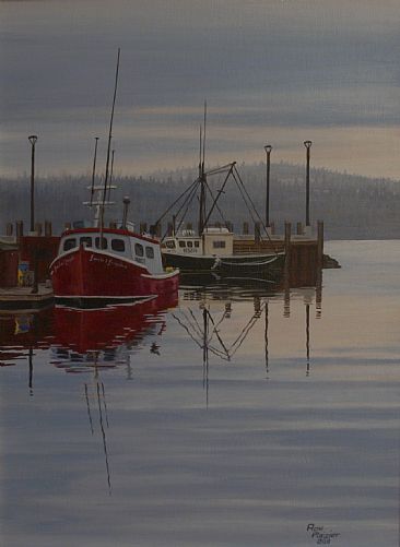 Seal Cove Morning - Sold -  by Ron Plaizier