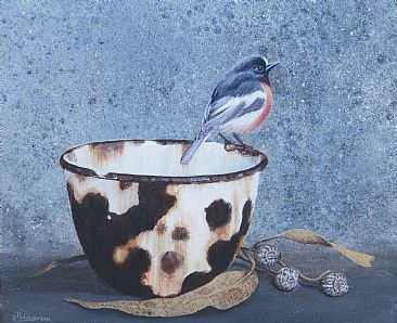 Studio robin's debut - SOLD - Bird by Paula Wiegmink