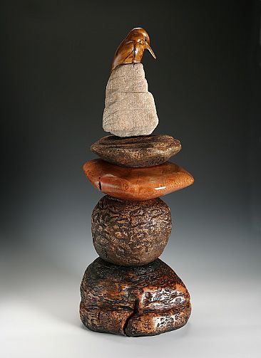 Balance - Kingfisher by Lynn Branson