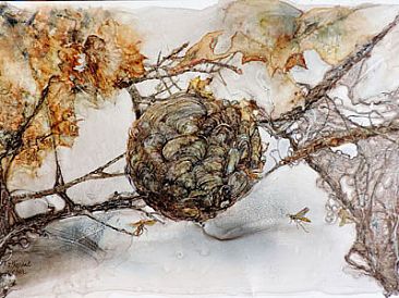 Wasp Nest -  by Katherine Weber