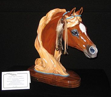 PRIDE AND ELLEGANCE - Arabian Horse by Maria Ryan