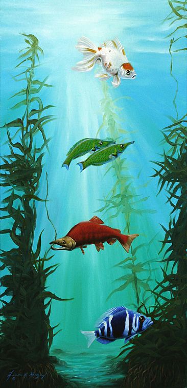 Seuss Fish - Fish by Linda Herzog