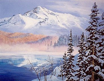 North Country Winter - Landscape, British Columbia by Michelle Mara
