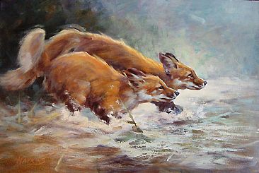 The Great Escape - Fox by Peggy Watkins