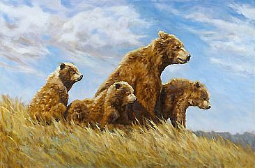 One Fine Day - Brown Bear  (North American) by Peggy Watkins