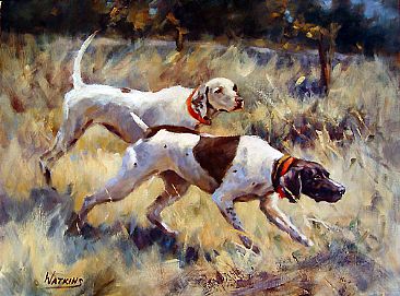 Pointers Rule - Hunting Dogs by Peggy Watkins