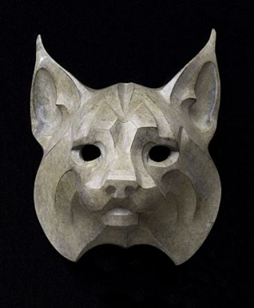 Bobcat Mask Maquette - bobcat head by  Rosetta
