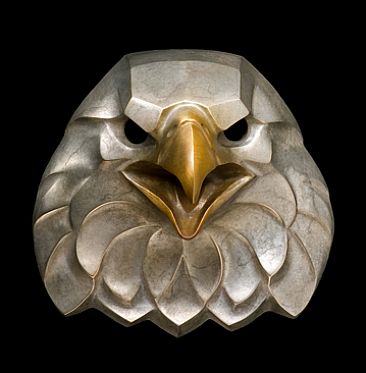 Eagle Mask Maquette - Bald Eagle by  Rosetta