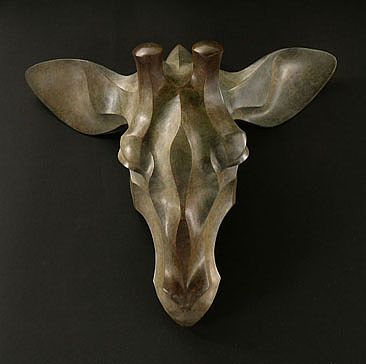 Giraffe Mask - Giraffe head by  Rosetta