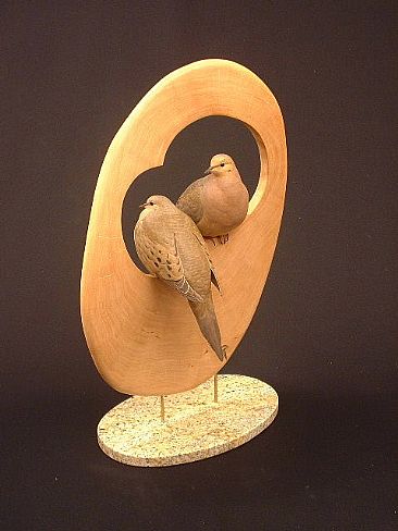 Circle of Life - Mourning Doves by David Bruce Johnson