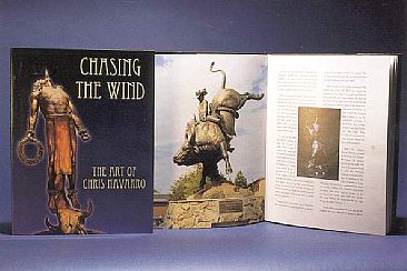 Chasing the Wind - Book of Navarro Sculptures by Chris Navarro