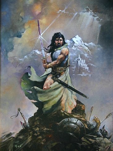 The Coming of the King - Strider - Lord of the Rings by Mark Kelso
