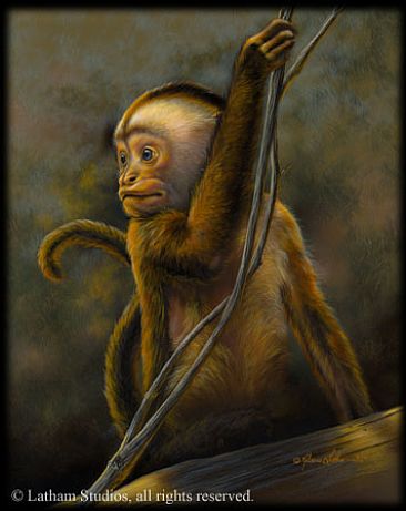 Portrait of Jennifer - Monkey by Rebecca Latham