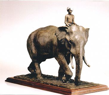 Kala Nag - Indian Elephant by Dorcas MacClintock