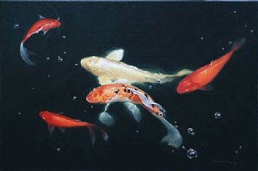 Fish and Bubbles - Fish by Patricia Pepin