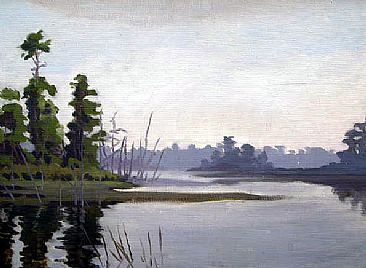 Chatsworth Lake, Pinebarrens, N.J.  -  by Stephen Quinn