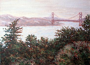 Golden Gate, November -  by Stephen Quinn