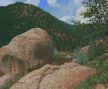 FLY FISHING THE SOUTH PLATTE (Study) - Trout fishing by Mark Susinno