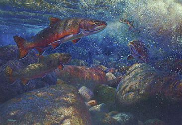 THE CANNIBALS - Brook Trout by Mark Susinno