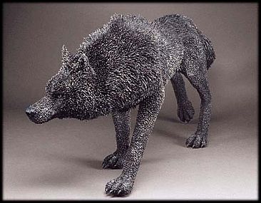 She-Wolf - Timber Wolf by Mary Taylor