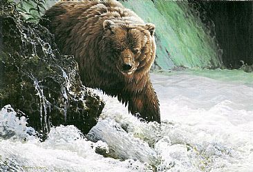 Trouble Bruin - Grizzley Bear by Christopher Walden