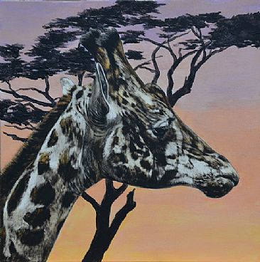 Out of Africa - Giraffe by Debbie Hughbanks