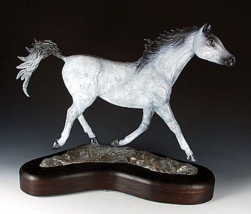 Miss Mickims - Arabian Horse by Victoria Parsons