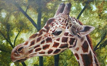 giraffe -  by Emily Lozeron