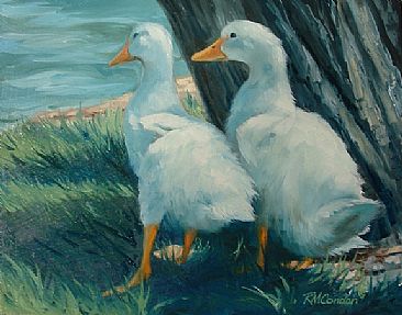 Signs of Spring - Ebden Goslings by RoseMarie Condon