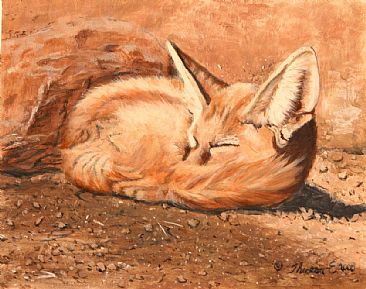 Innocence - African Fox by Theresa Eichler