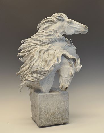 Joie de Vivre - andalusian horses by Christine Knapp