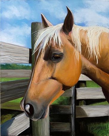Mia's Profile - Quarter Horse by Patsy Lindamood