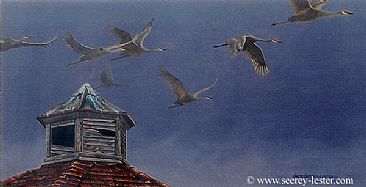 One Flew Over the Cupola - Studio Paintings by Suzie Seerey-Lester