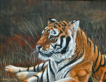 Bengal Majesty. (Sold) - Bengal Tiger. by David Prescott