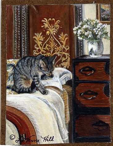 Tigger  (sold) - Cat by LaVerne Hill