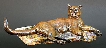 Languid Lady - cougar by Cynthie Fisher