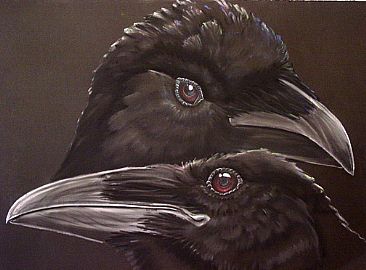Two Ravens - Two Ravens by Pat Latas