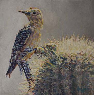 Gila - Gila woodpecker by Patricia Griffin