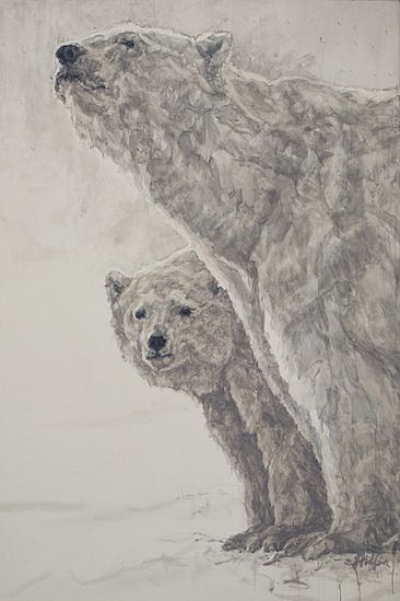 Successors - polar bear by Patricia Griffin