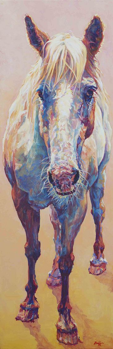 Sun Drop - Horse, appaloosa, farm animal by Patricia Griffin
