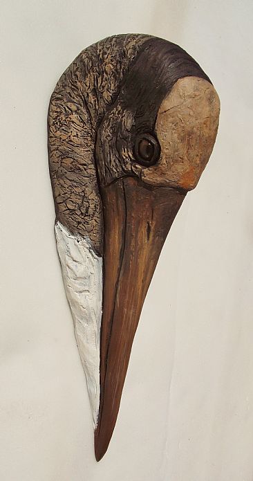 Wood Stork - Wood Stork by Cindy Billingsley