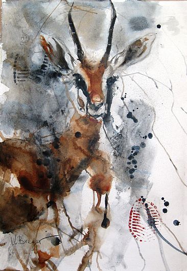Extinct - gazelle by Varda Breger