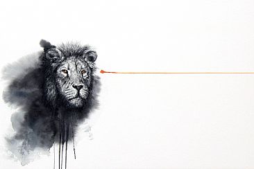 elapse 8 - Asian Lion by Norbert Gramer