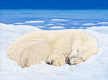 Serenity - Polar Bear by Lynn Erikson