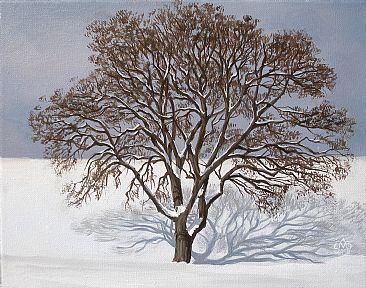 Winter Tree -  by Olena Lopatina