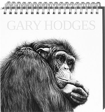 Gary Hodges Postcard Book - Mixed wildlife drawings by Gary Hodges