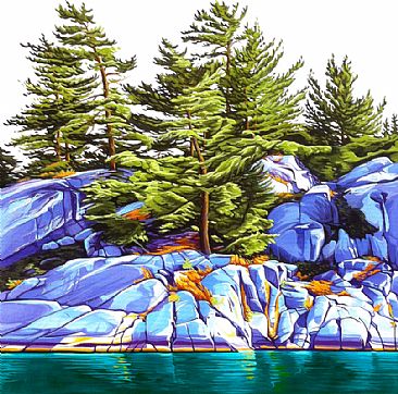 Fraser Bay Shoreline - Fraser Bay, Ontario by Margarethe Vanderpas
