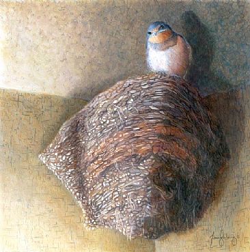 Trust your intuition - Birds - Welcome Swallow by Fiona Goulding