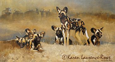 Wild Dog pack - Wild Dog by Karen Laurence-Rowe