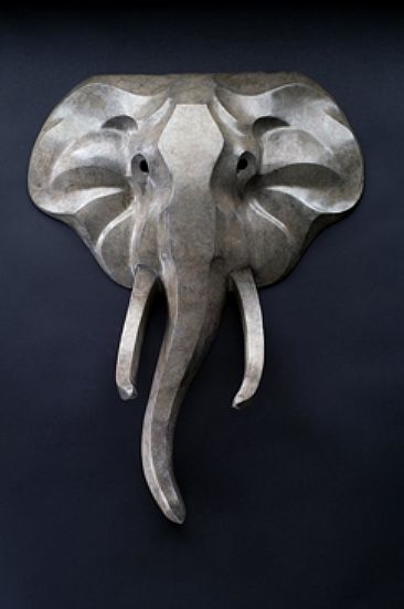 Elephant Mask - African Elephant head by  Rosetta